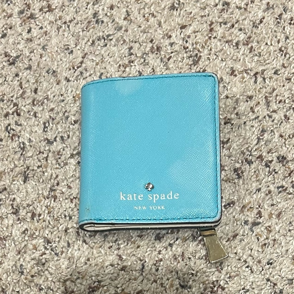 Kate Spade Small Turquoise Wallet